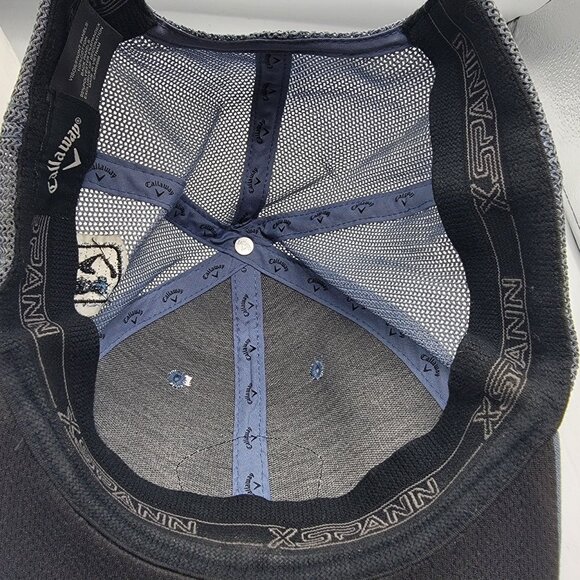 Callaway TPC Tampa Bay Mens Blue Golf Hat Adjustable Snapback Trucker Cap - Picture 7 of 9